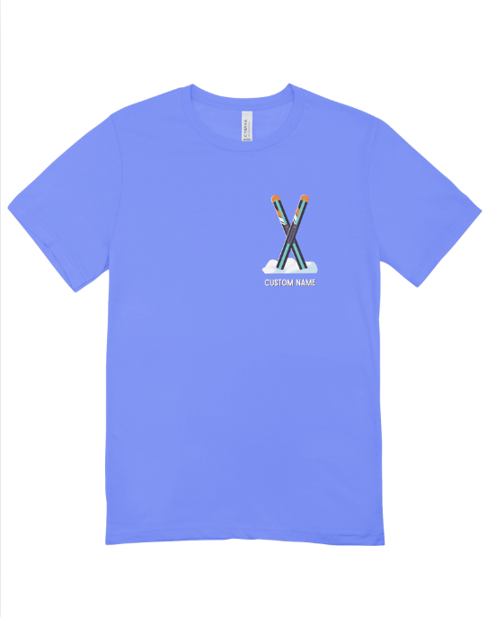 Snow Slopes Custom Tee - Image 2