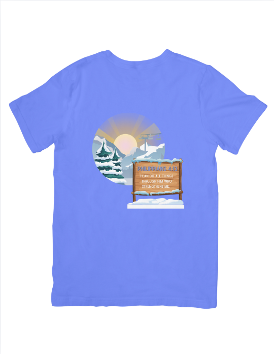 Snow Slopes Custom Tee - Image 3