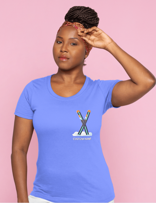 Snow Slopes Custom Tee - Image 4