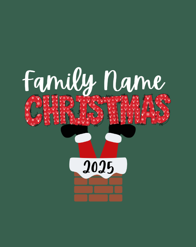 Custom Family Christmas Tee - Image 4