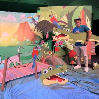 All Stage Decorations: Rainforest