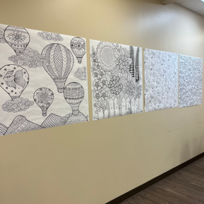 Doodle Art Individuals: Spring Designs