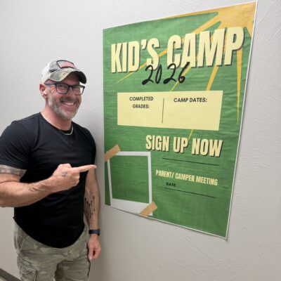 Camp Sign Up Poster