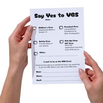 Enlistment Resources for VBS